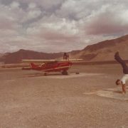 1977 PERU Nazca Plains Handstand 1